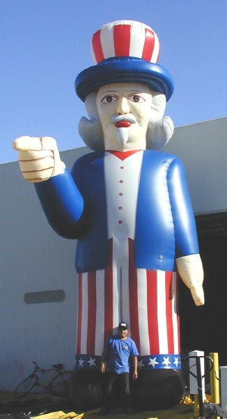 Uncle Sam Custom Balloon